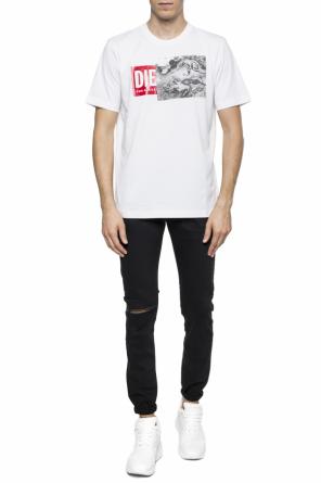 T-shirt z okrągłym dekoltem, zdjęcie 2 T-shirt z okrągłym dekoltem od Diesel